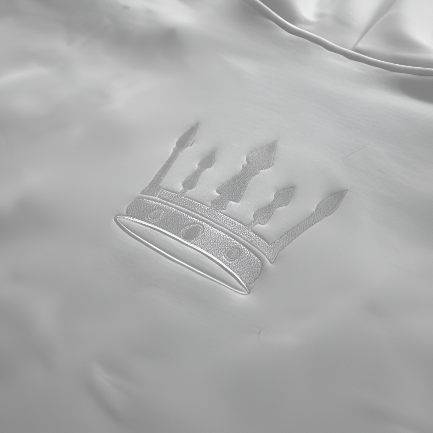 Meridian Zipped Hoodie in Silver Mist