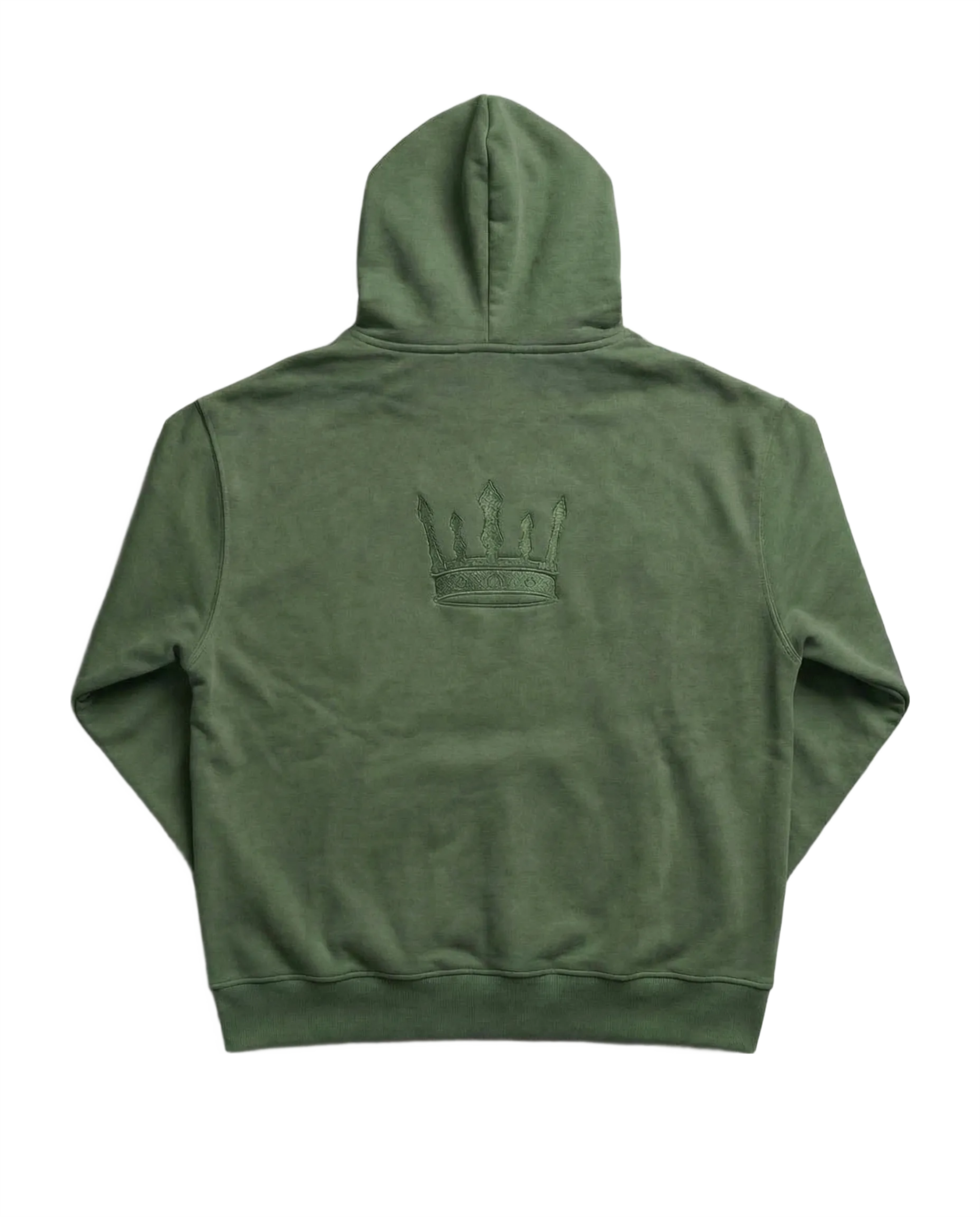 Meridian Zip Hoodie in Matcha Green