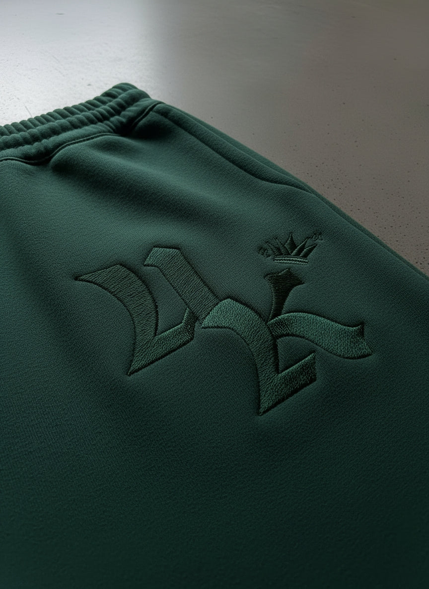 Meridian Sweats in Emerald Green