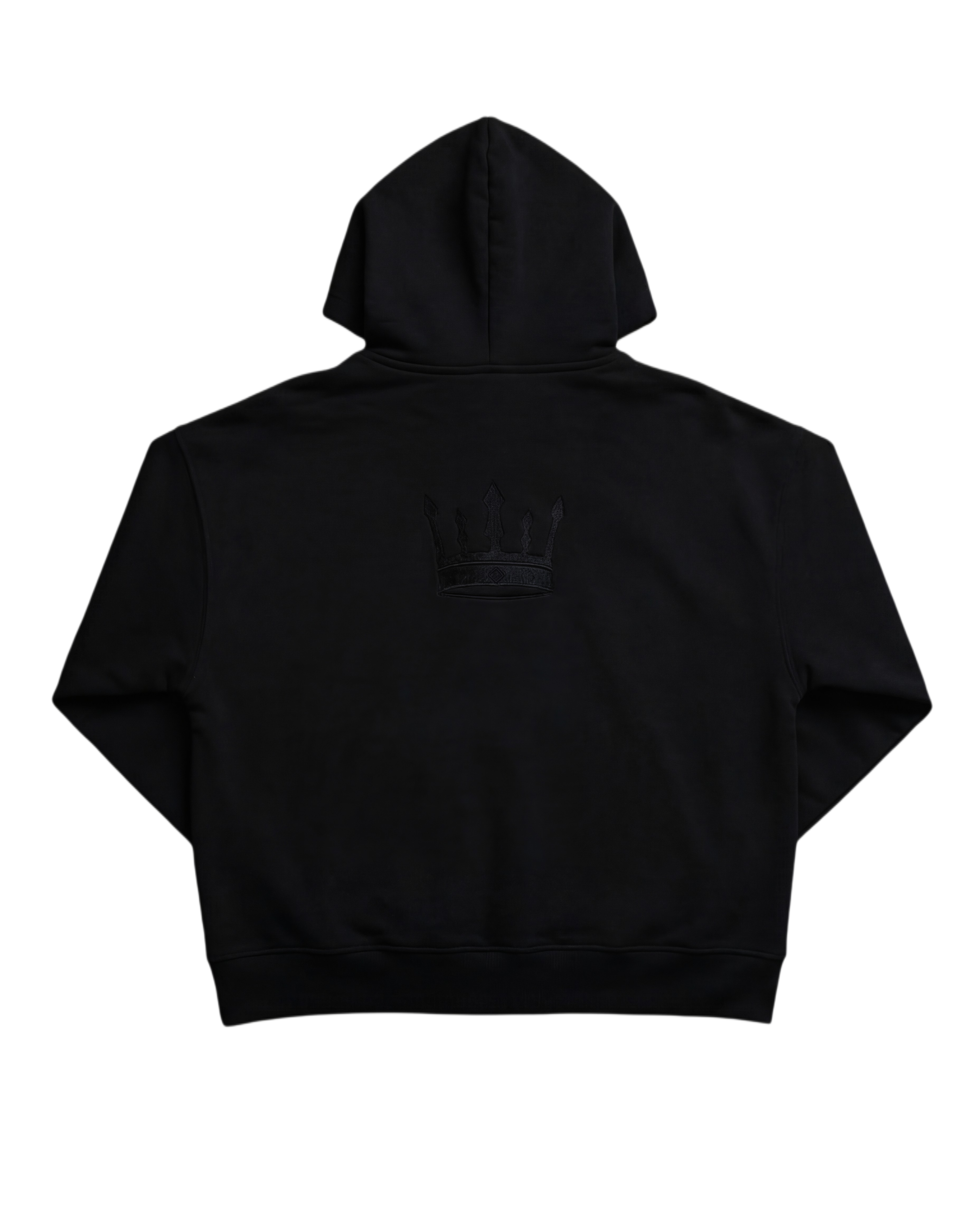 Meridian Zip Hoodie in Cosmic Black