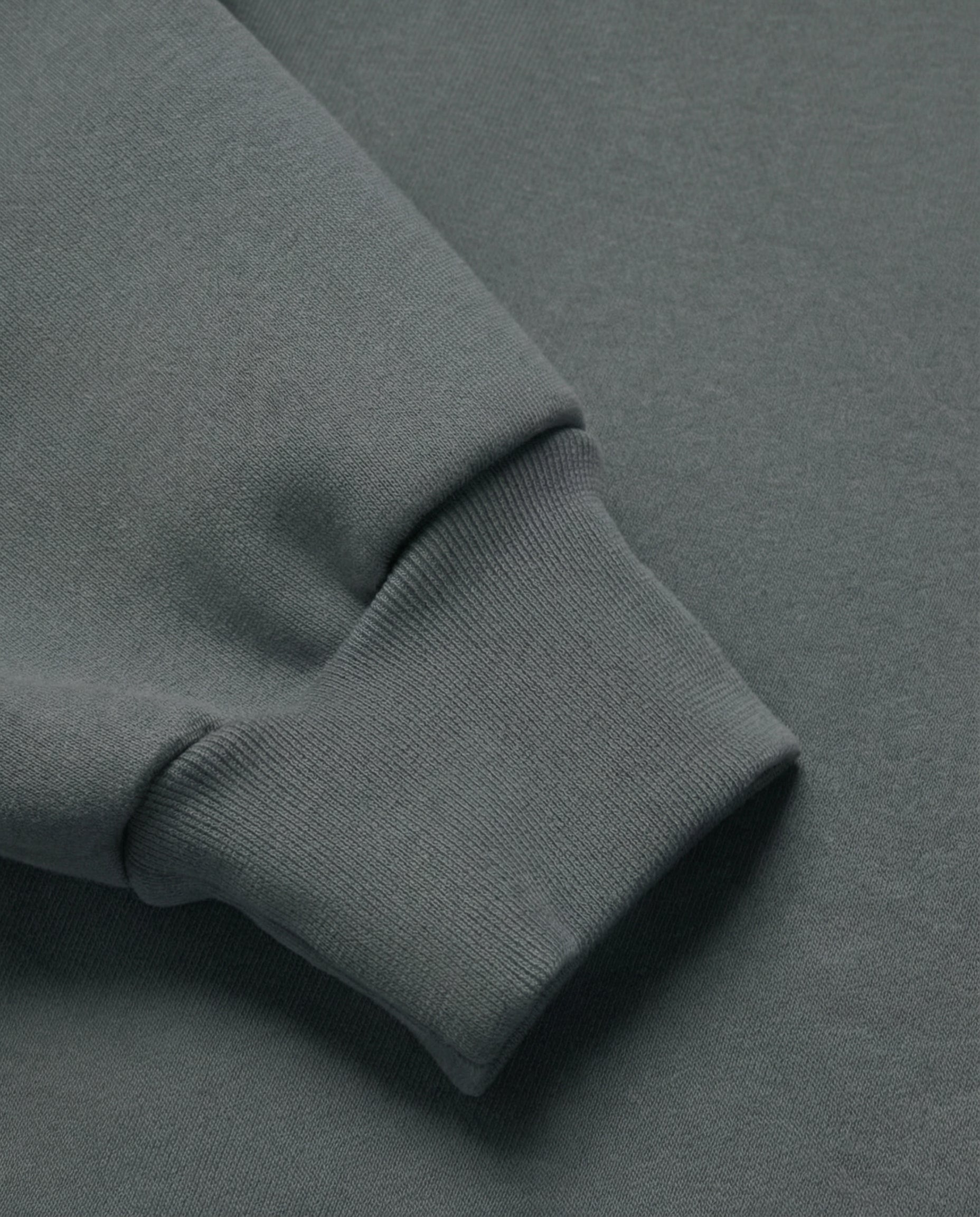 Meridian Zip Hoodie in Deep Slate