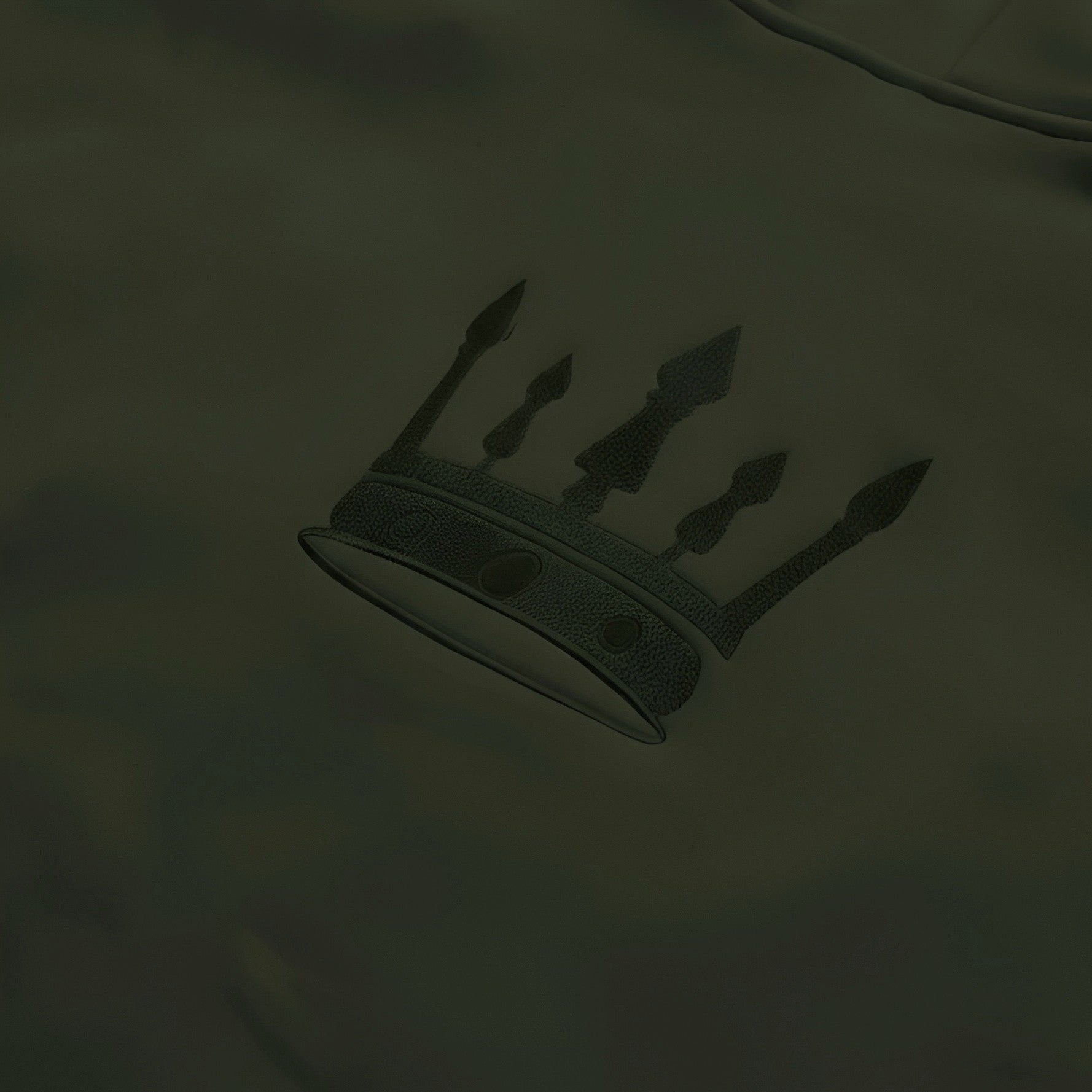 Meridian Zipped Hoodie in Matcha Green